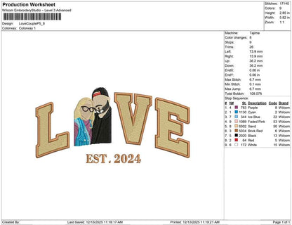 Love Couple P