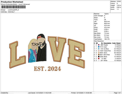 Love Couple P