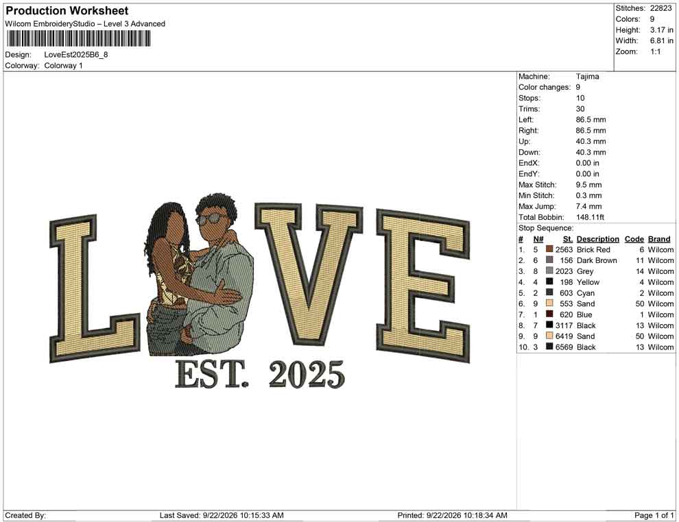 Love Est 2025 B