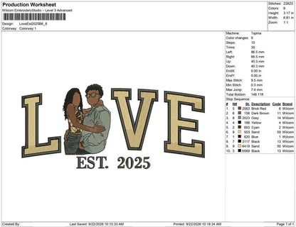 Love Est 2025 B