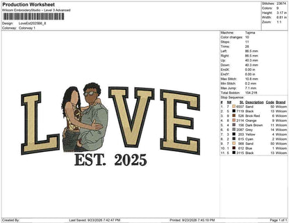 Love Est 2025 B