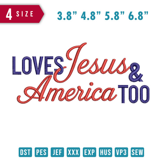 Loves Jesus America Too