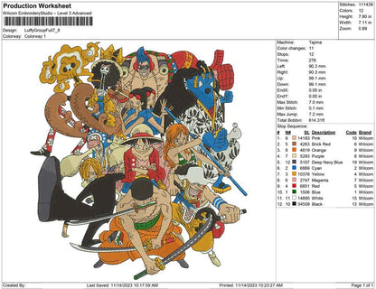 Luffy group full