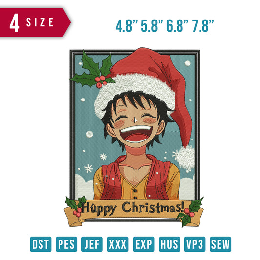 Luffy Happy Christmas