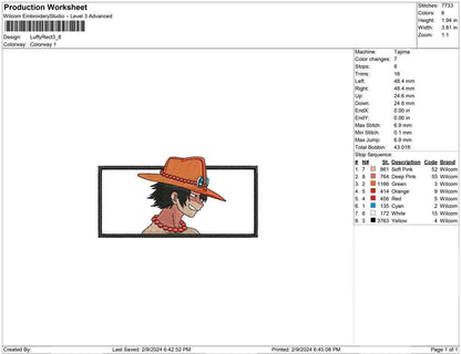 Luffy Rectangle