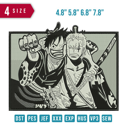 Luffy Zoro comic