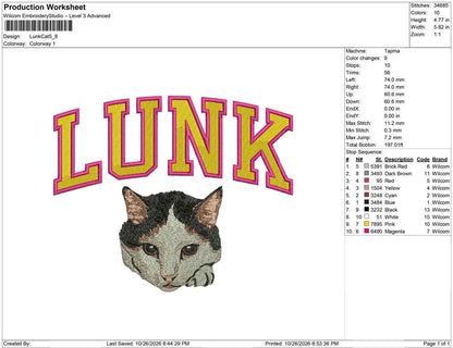 Lunk Cat