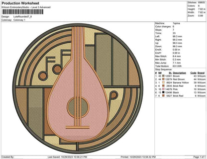 Lute Rounded