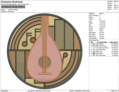 Lute Rounded