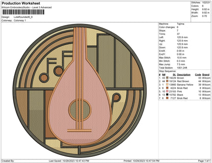 Lute Rounded