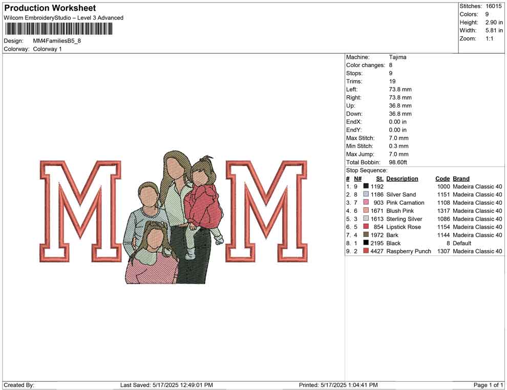 MM 4 Families B
