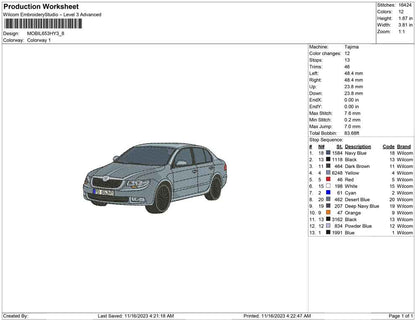 car 653HY