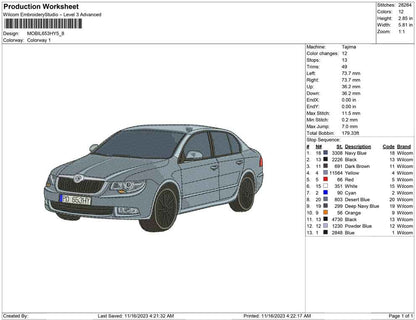 car 653HY