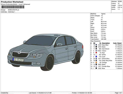 car 653HY