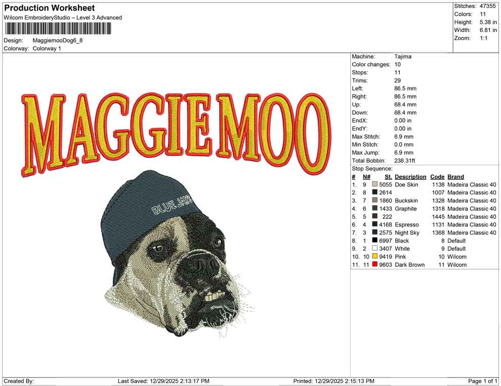 Maggiemoo Dog