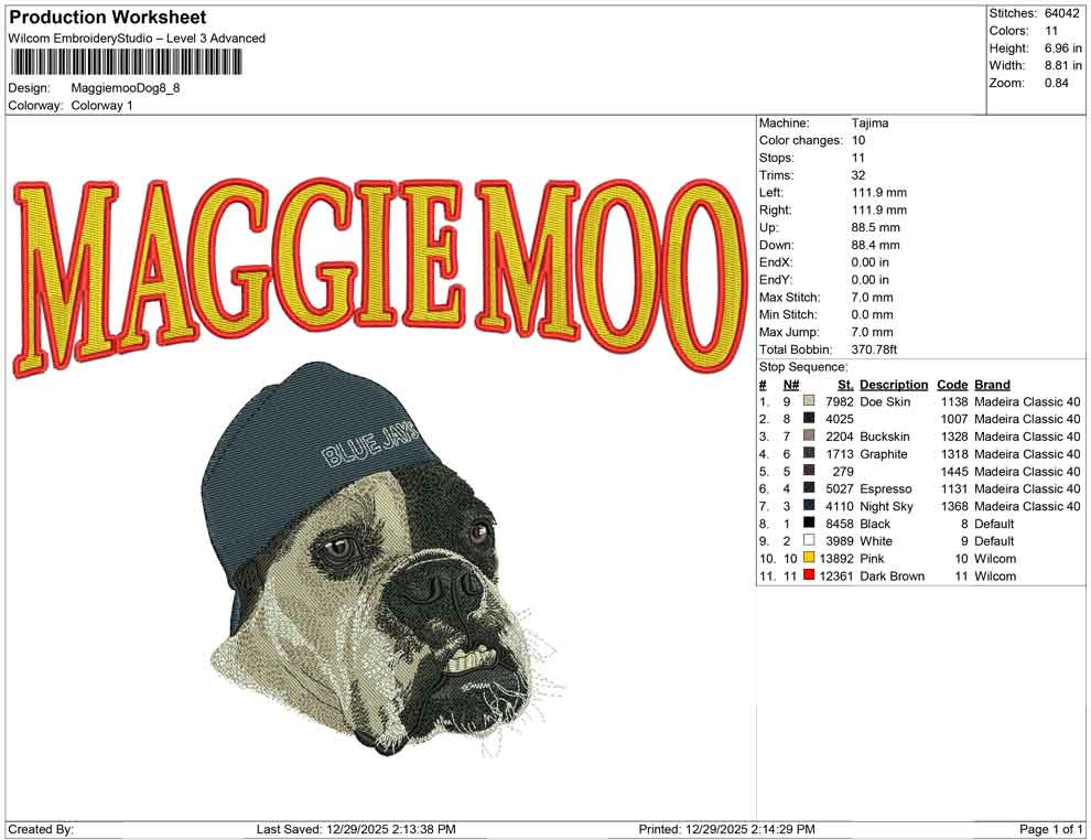 Maggiemoo Dog