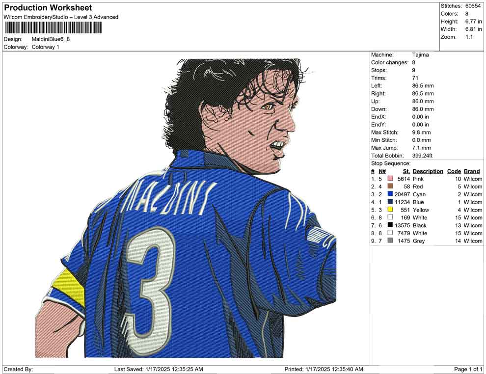 Maldini Blue