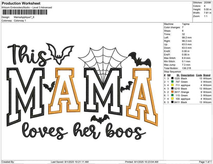Mama Applique
