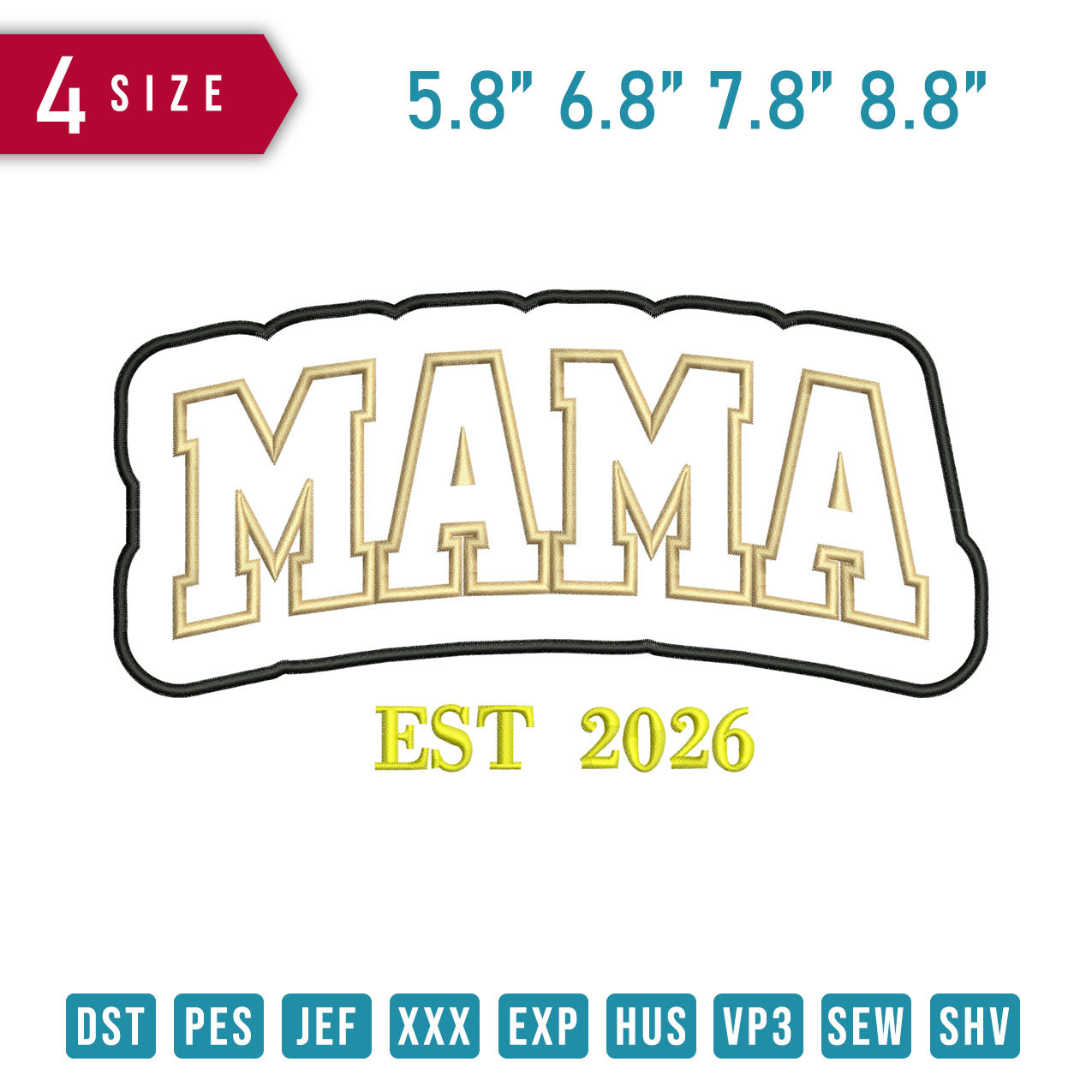 Mama Applique