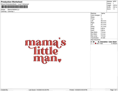 Mama Little Man