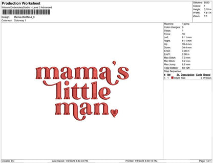 Mama Little Man