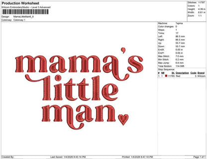 Mama Little Man