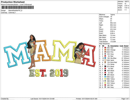 Mama Style No Fill