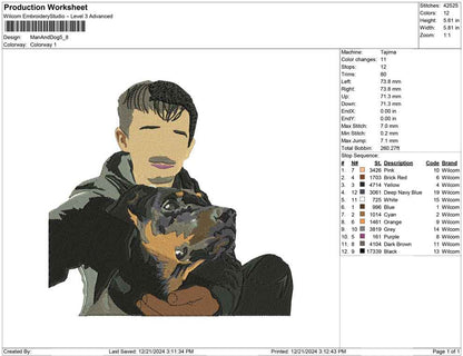 Man And Dog