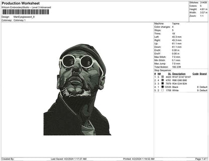 Man Eyeglasses