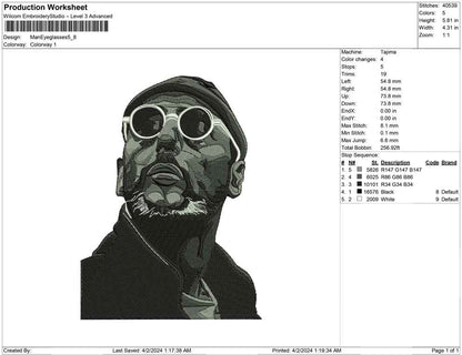 Man Eyeglasses