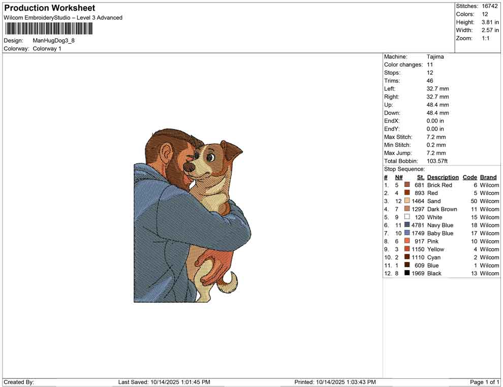 Man Hug Dog