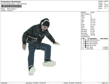 Man Jumping