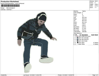 Man Jumping