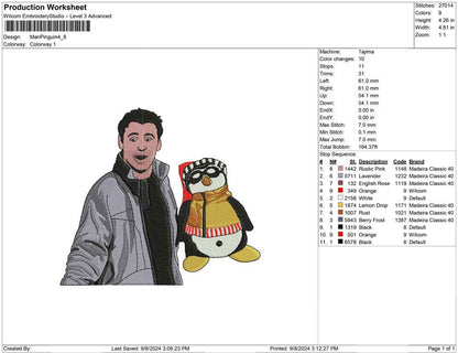 Man Pinguin