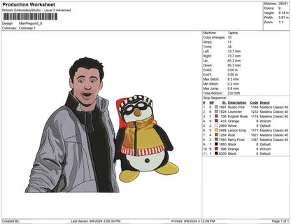 Man Pinguin