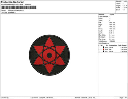 Mangekyo Sharingan