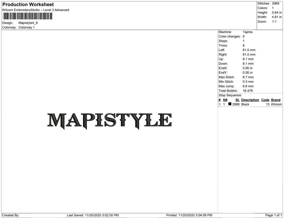 Mapistyle