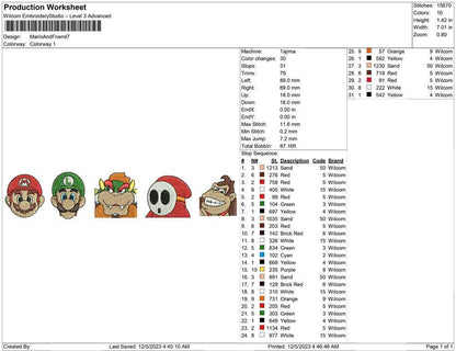 Mario and friend