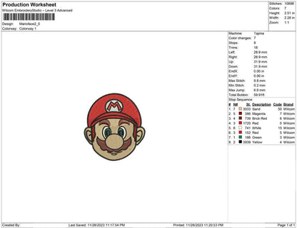 Mario Face