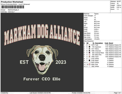 Markham Dog