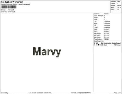 Marvy