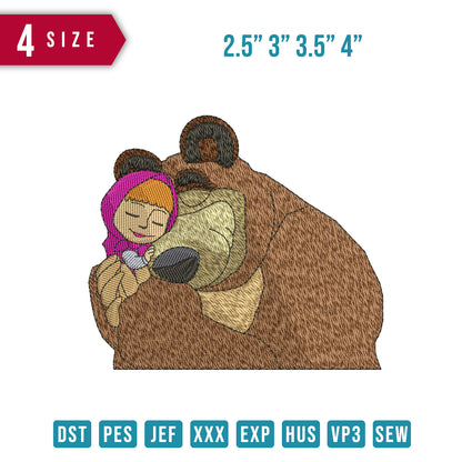 Masha and the bear huge