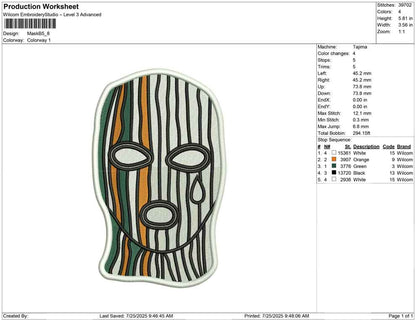 Mask B