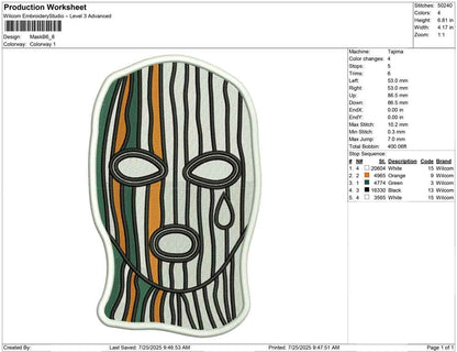 Mask B