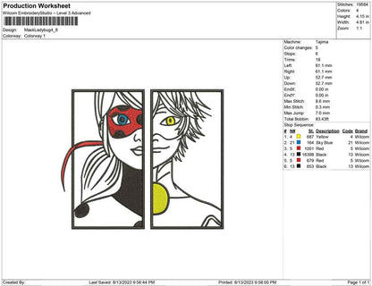 Mask Ladybug