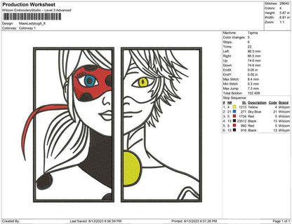 Mask Ladybug