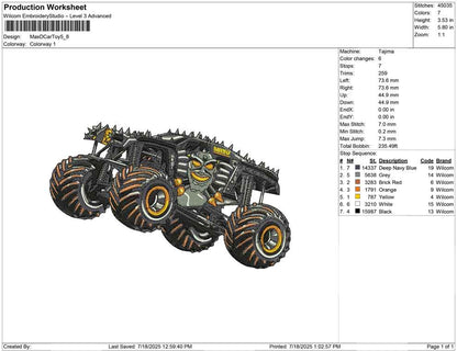 Max D Car Toy