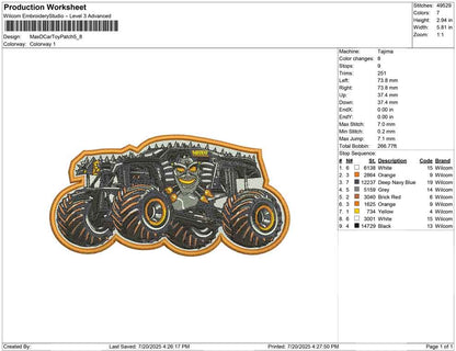 Max D Car Toy Patch