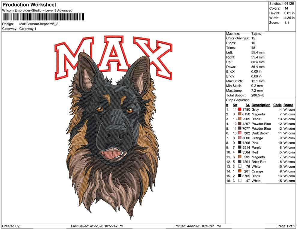 Max German Shepherd