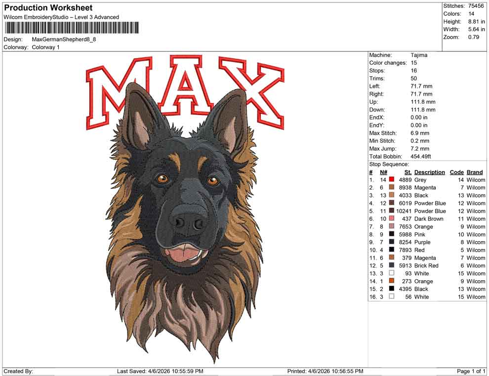 Max German Shepherd